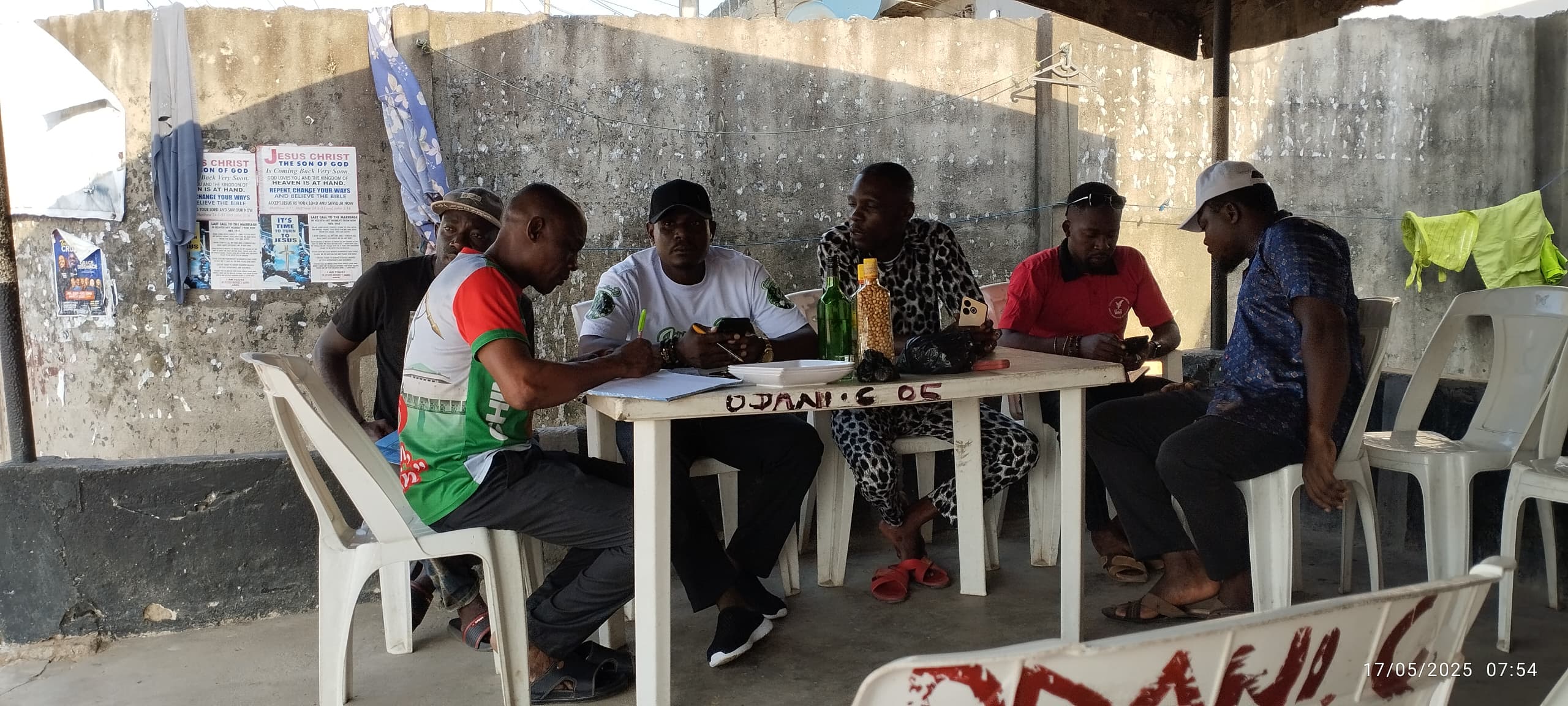 Cross Section of Odani Executive at a Meeting